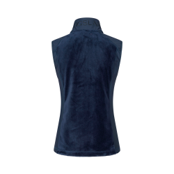 Gilet senza maniche Kingsland in pile corallo da donna KLVania Marina Blu marino
