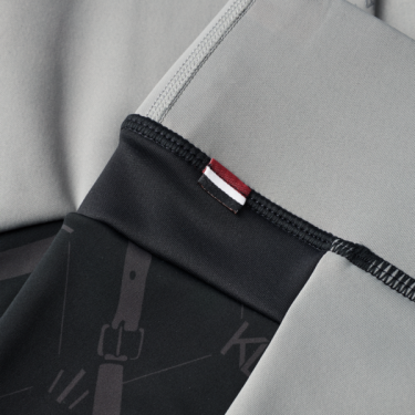 Leggings Kingsland full grip donna KLVea Ferro battuto grigio