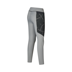 Leggings Kingsland full grip donna KLVea Ferro battuto grigio