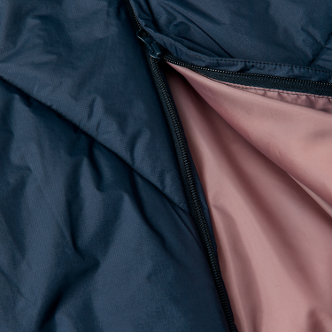 Cappotto lungo Kingsland e isolante da donna KLValdy Marina Blu marino