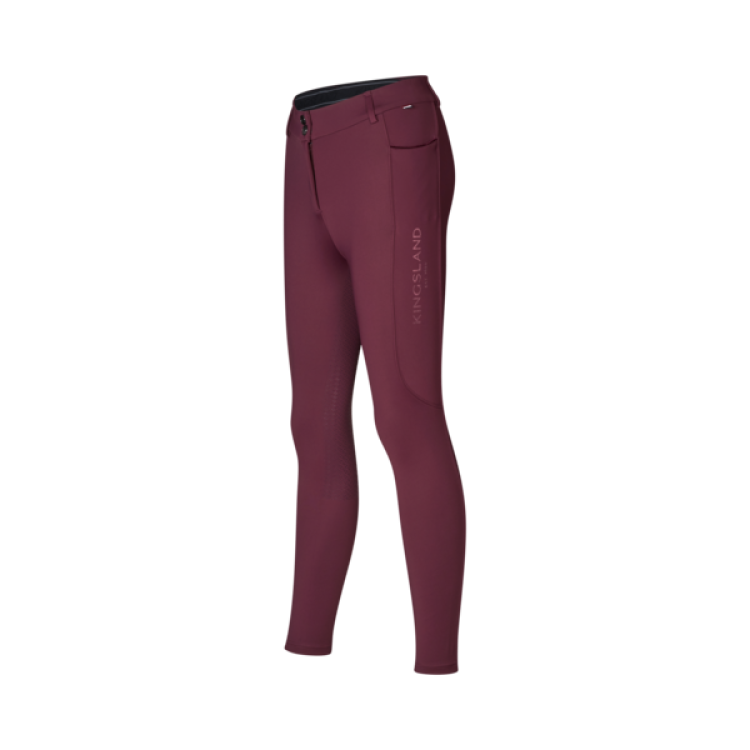 Pantaloni Kingsland full grip taglio dritto da donna KLKornelia