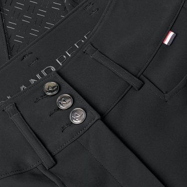 Pantaloni Kingsland full grip a vita media da donna KLKimi A-Shape Nero Pantaloni Kingsland full grip a vita media da donna KLKimi A-Shape Nero