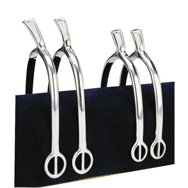 Speroni Feeling Prince de Galles con passanti arrotondati in acciaio inox Speroni Feeling Prince de Galles con passanti arrotondati in acciaio inox