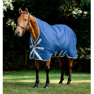 Coperta Horseware Rhino Wug Vari-Layer 250g Marina / grigio titanio / blu classico Blu marino Coperta Horseware Rhino Wug Vari-Layer 250g Marina / grigio titanio / blu classico Blu marino