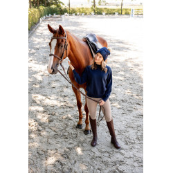 Maglione B Vertigo in misto lana Faye Titano marino Blu marino