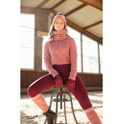 Sciarpa lavorata a maglia Horze Haze Rosa erica Sciarpa lavorata a maglia Horze Haze Rosa erica