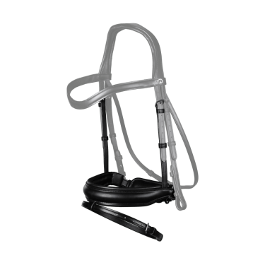 Museruola Dy'on collezione dressage cuoio piatto Combinata Media Con Chiusura Pull Back Opaca Museruola Dy'on collezione dressage cuoio piatto Combinata Media Con Chiusura Pull Back Opaca
