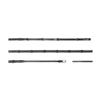 Redini Howlett Dy'on 3 "D" in gomma 1/2'' con 7 fermagli Nero