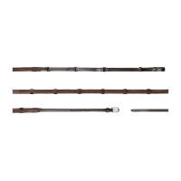 Redini Howlett Dy'on 3 "D" in gomma 1/2'' con 7 fermagli Marrone Redini Howlett Dy'on 3 "D" in gomma 1/2'' con 7 fermagli Marrone