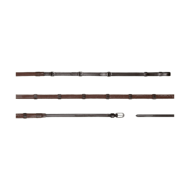 Redini Howlett Dy'on 3 "D" in gomma 1/2'' con 7 fermagli Marrone Redini Howlett Dy'on 3 "D" in gomma 1/2'' con 7 fermagli Marrone