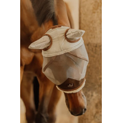 Maschere antimosche Kentucky Skin Friendly con orecchie Argento