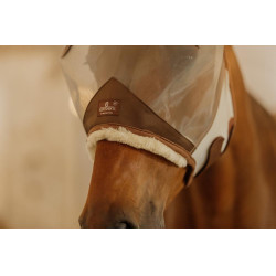 Maschere antimosche Kentucky Skin Friendly con orecchie Argento