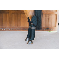 Sotto Fascia da Scuderia e da Trasporto con Protezione del Garretto Kentucky Nero Sotto Fascia da Scuderia e da Trasporto con Protezione del Garretto Kentucky Nero
