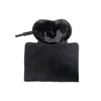 Sotto Fascia da Scuderia e da Trasporto con Protezione del Garretto Kentucky Nero Sotto Fascia da Scuderia e da Trasporto con Protezione del Garretto Kentucky Nero