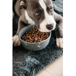 Ciotola per cane Bamboo Terrazzo Kentucky Grigio