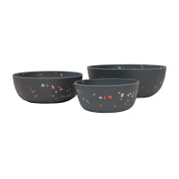 Ciotola per cane Bamboo Terrazzo Kentucky Grigio
