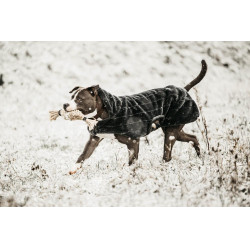 Giacca per cani in pelliccia sintetica Kentucky Grigio Giacca per cani in pelliccia sintetica Kentucky Grigio