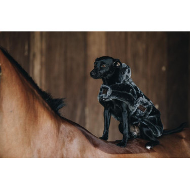 Giacca per cani in pelliccia sintetica Kentucky Grigio Giacca per cani in pelliccia sintetica Kentucky Grigio