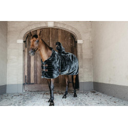 Giacca per cani in pelliccia sintetica Kentucky Grigio Giacca per cani in pelliccia sintetica Kentucky Grigio