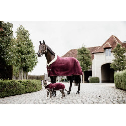 Cappotto per cane Heavy Fleece Kentucky Bordeaux