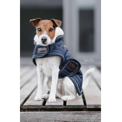 Cappotto per cane Pearls Kentucky Marina Blu marino Cappotto per cane Pearls Kentucky Marina Blu marino