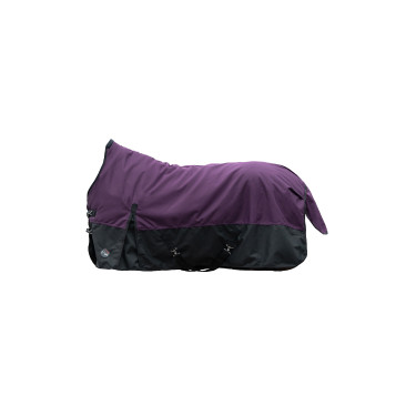 Coperta highneck HKM Glasgow 1200D 100g Prugna / nero Viola Coperta highneck HKM Glasgow 1200D 100g Prugna / nero Viola