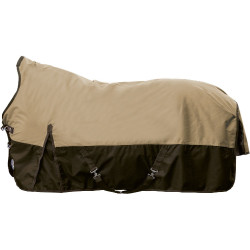 Coperta highneck HKM Orlando 600D 100g Beige / marrone