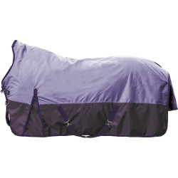 Coperta highneck HKM Orlando 600D 100g Lilla chiaro / lilla scuro Viola