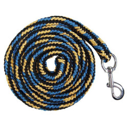 Lunga intrecciata con moschettone HKM