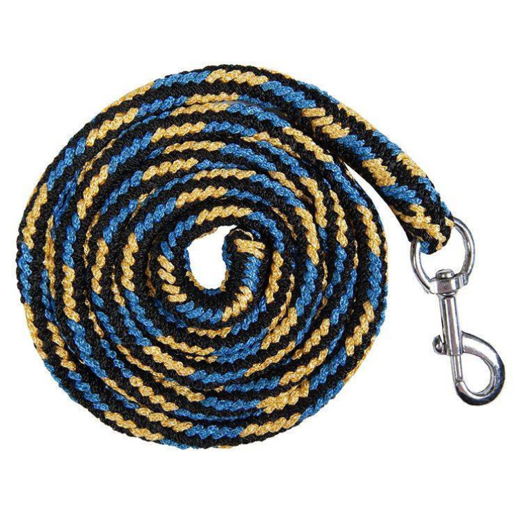 Lunga intrecciata con moschettone HKM