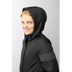 Tuta Imbottita da Bambino Horze Annica Caviale nero