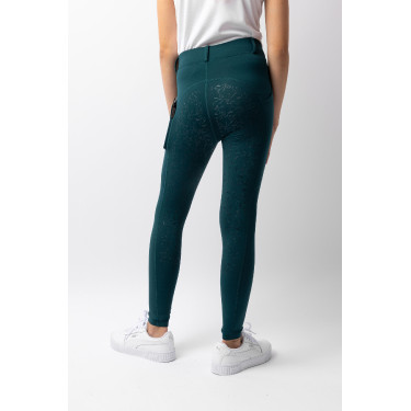 Leggings termici da bambino Horze Dea con grip completo Leggings termici da bambino Horze Dea con grip completo