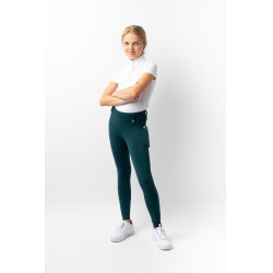 Leggings termici da bambino Horze Dea con grip completo Leggings termici da bambino Horze Dea con grip completo