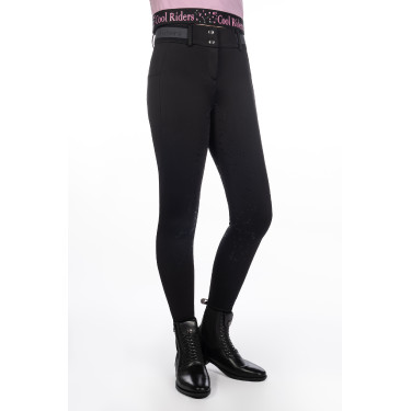 Pantaloni da donna Hailey fondo 1/1 in silicone HKM Nero