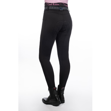 Pantaloni da donna Hailey fondo 1/1 in silicone HKM Nero