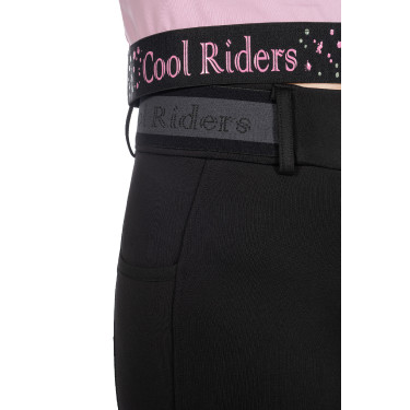 Pantaloni da donna Hailey fondo 1/1 in silicone HKM Nero