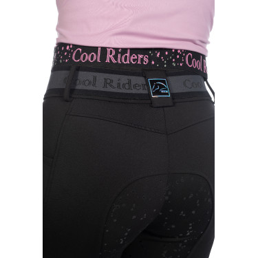 Pantaloni da donna Hailey fondo 1/1 in silicone HKM Nero