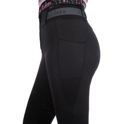 Pantaloni da donna Hailey fondo 1/1 in silicone HKM Nero