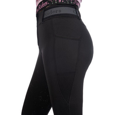 Pantaloni da donna Hailey fondo 1/1 in silicone HKM Nero