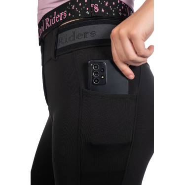 Pantaloni da donna Hailey fondo 1/1 in silicone HKM Nero