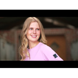 Pantaloni da donna Hailey fondo 1/1 in silicone HKM Nero