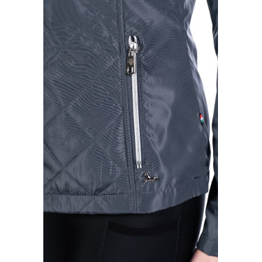 Giacca Limoni trapuntata HKM donna Grafite Grigio