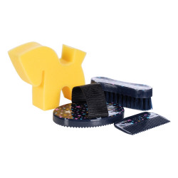 Set di strigliatura Hobby Horsing HKM Set di strigliatura Hobby Horsing HKM