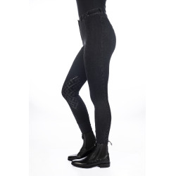 Pantaloni da donna Harbour Island Denim con rinforzi in silicone HKM Nero Pantaloni da donna Harbour Island Denim con rinforzi in silicone HKM Nero