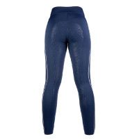 Leggings Equilibrio Style con fondo interamente in silicone HKM Blu scuro Leggings Equilibrio Style con fondo interamente in silicone HKM Blu scuro