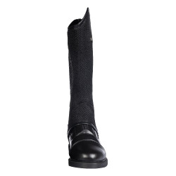 Mini chaps per bambini Lara HKM Nero