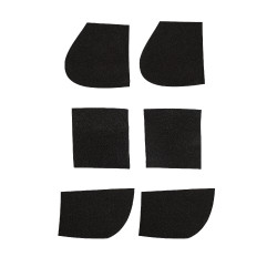 Ammortizzatore in vero montone Comfort HKM Naturale Marrone