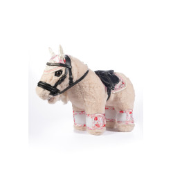 Scenografia Cuddle Pony HKM Bianco sporco / rosa