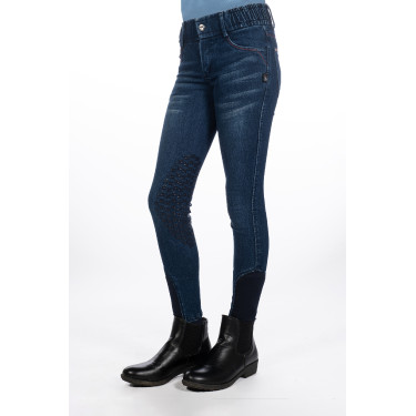 Pantaloni da bambino Aymee Denim con rinforzi in silicone HKM Pantaloni da bambino Aymee Denim con rinforzi in silicone HKM