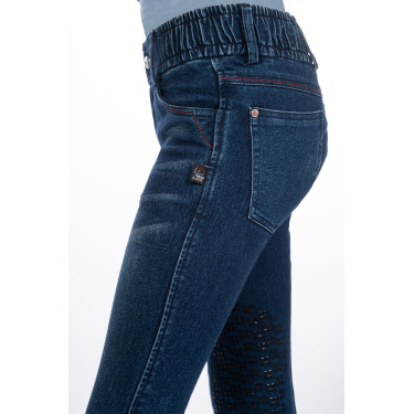 Pantaloni da bambino Aymee Denim con rinforzi in silicone HKM Pantaloni da bambino Aymee Denim con rinforzi in silicone HKM